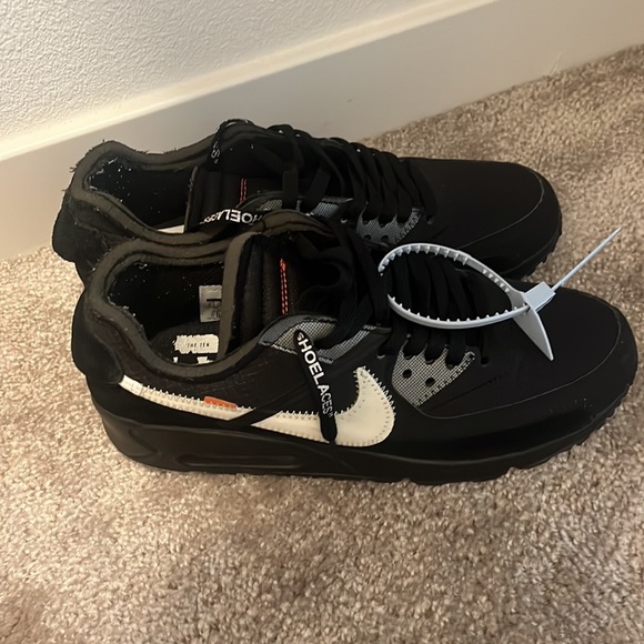 Nike Off White Air Max 90’s- No Box - Picture 2 of 4